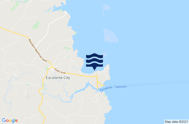Mappa delle maree di Dian-ay, Philippines