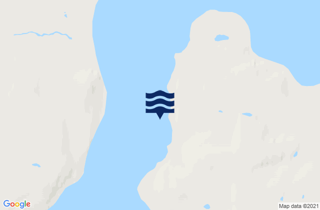 Mappa delle maree di Douglas Harbour, Canada