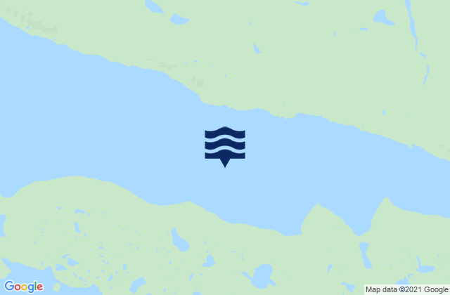 Mappa delle maree di Douglas Harbour, Canada
