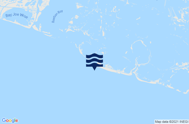 Mappa delle maree di Empire Jetty, United States