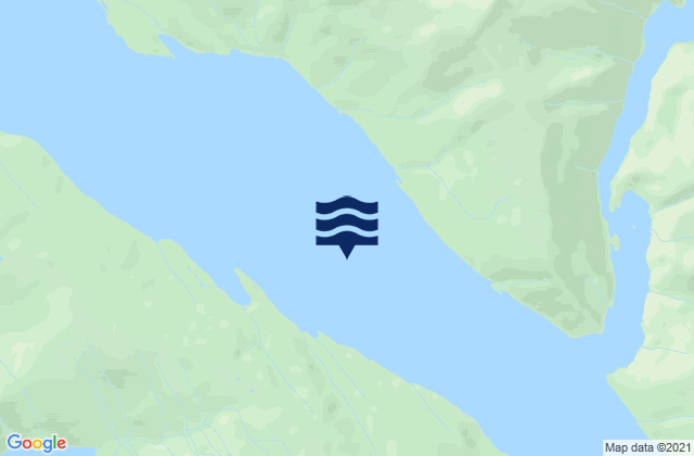 Mappa delle maree di Endicott Arm, United States