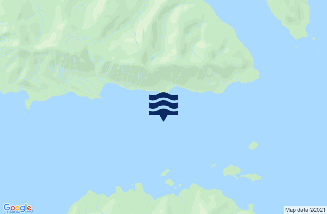Mappa delle maree di Eva Islands, United States