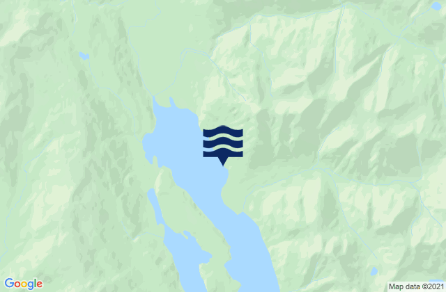 Mappa delle maree di Excursion Inlet, United States