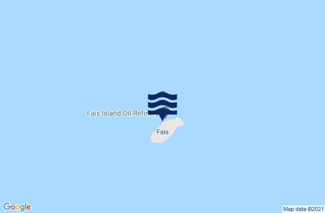 Mappa delle maree di Fais Municipality, Micronesia