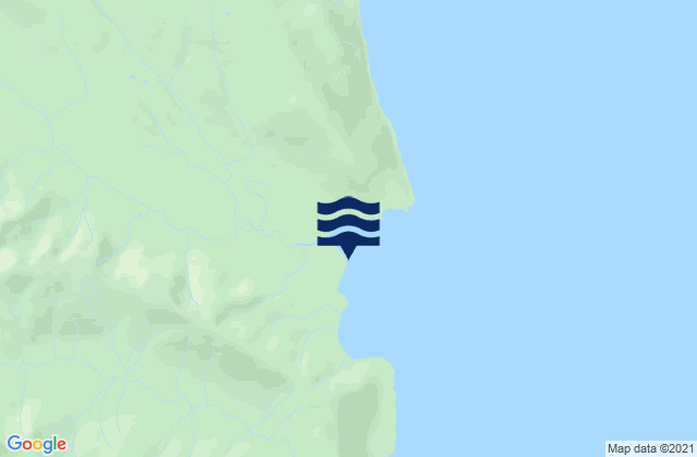 Mappa delle maree di False Bay, United States