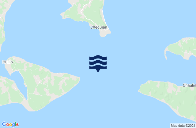 Mappa delle maree di Faro Isla Imelev, Chile