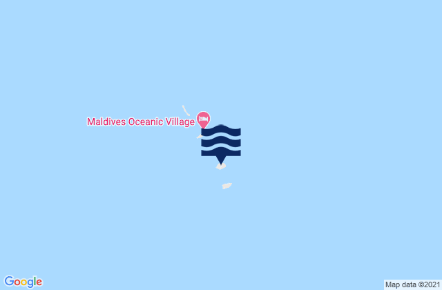 Mappa delle maree di Felidhoo, Maldives