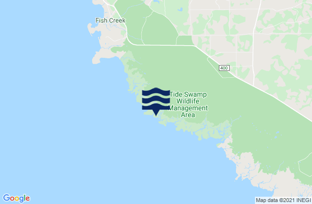 Mappa delle maree di Fishermans Rest, United States