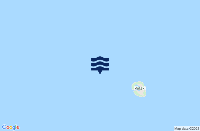 Mappa delle maree di Gambier, French Polynesia