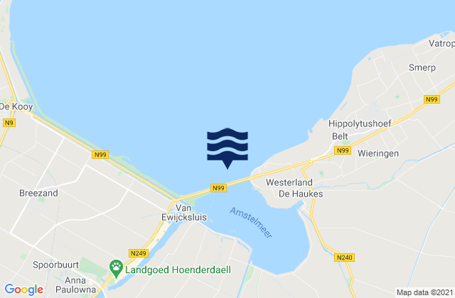 Mappa delle maree di Gemeente Hollands Kroon, Netherlands