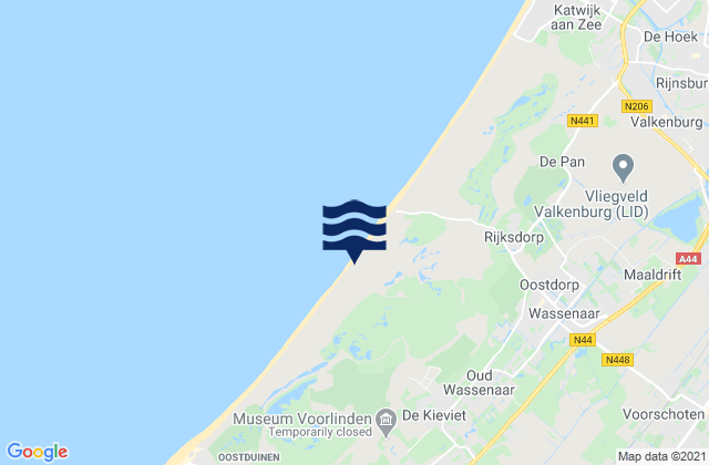 Mappa delle maree di Gemeente Leidschendam-Voorburg, Netherlands
