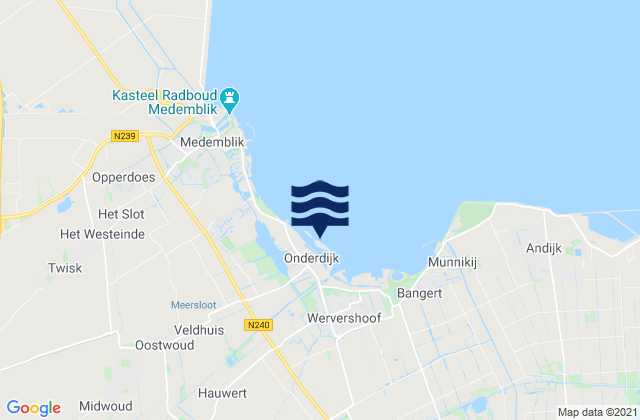 Mappa delle maree di Gemeente Medemblik, Netherlands