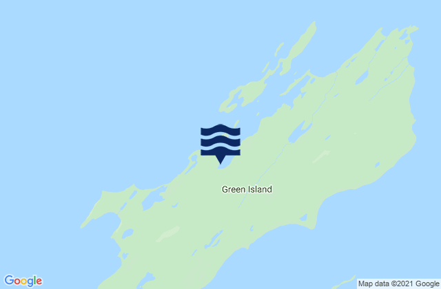 Mappa delle maree di Gibbon Anchorage (Green Island), United States