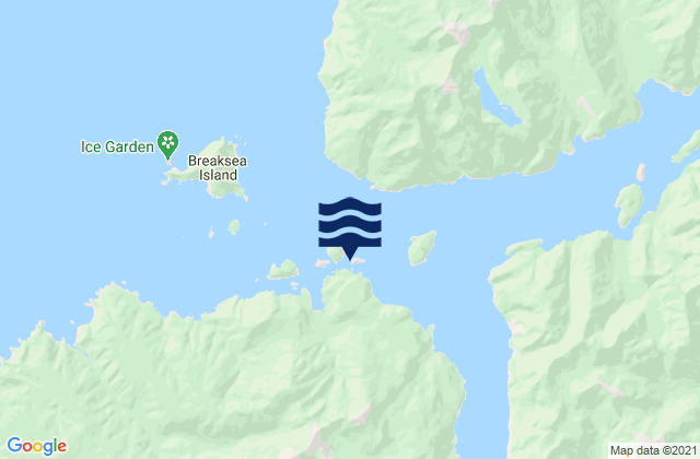 Mappa delle maree di Gilbert Islands, New Zealand