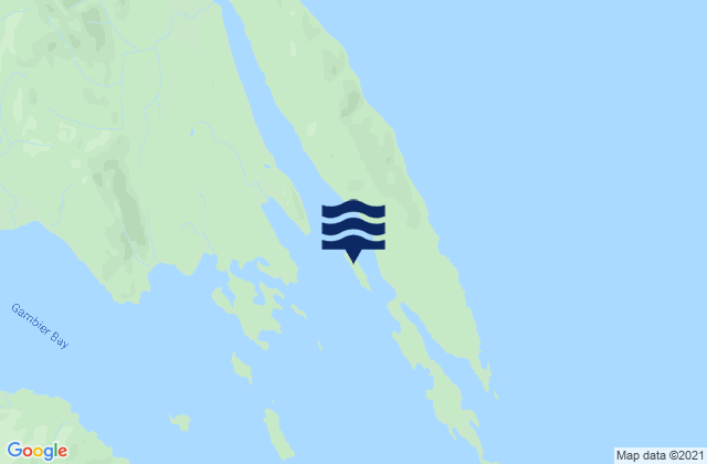 Mappa delle maree di Good Island, United States