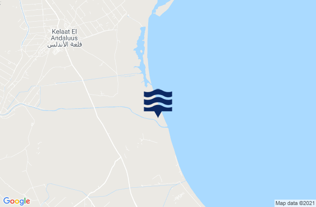 Mappa delle maree di Gouvernorat de l’Ariana, Tunisia