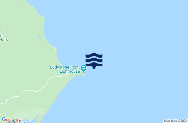 Mappa delle maree di Greyhound Rock, Australia