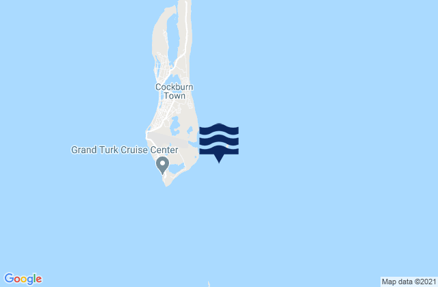 Mappa delle maree di Hawks Nest Anchorage (Turks Islands), Dominican Republic