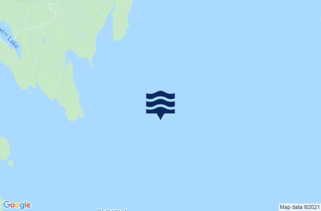 Mappa delle maree di Helm Point, United States