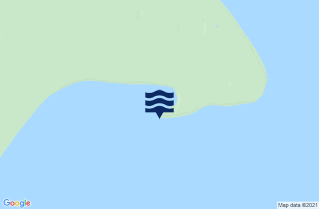 Mappa delle maree di Herschel Island Mackenzie Bay, United States