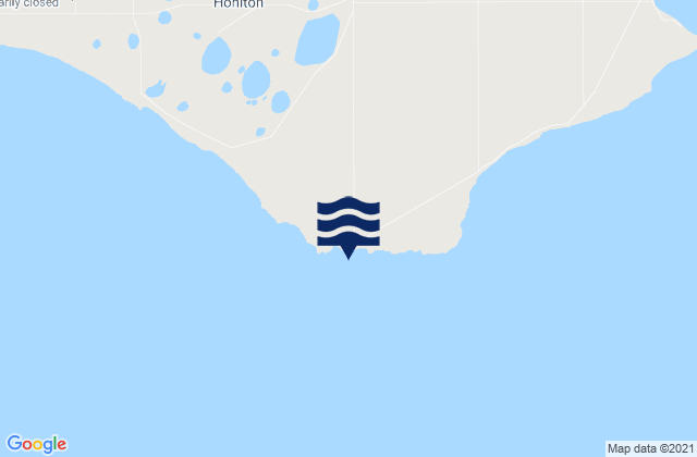 Mappa delle maree di Honiton, Australia