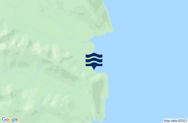 Mappa delle maree di Hoonah-Angoon Census Area, United States