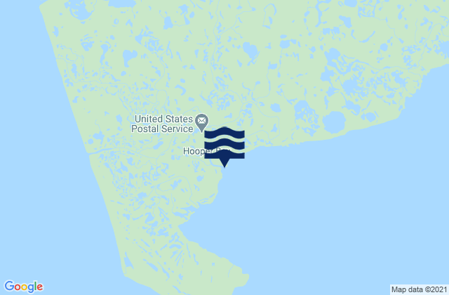 Mappa delle maree di Hooper Bay, United States