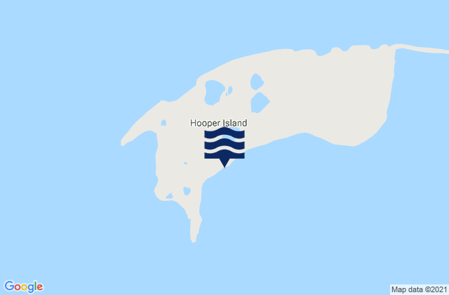 Mappa delle maree di Hooper Island, United States