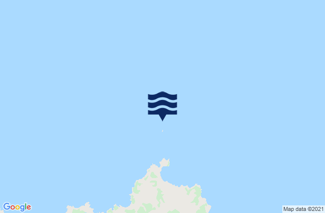 Mappa delle maree di Horuhoru Rock (Gannet Rock), New Zealand