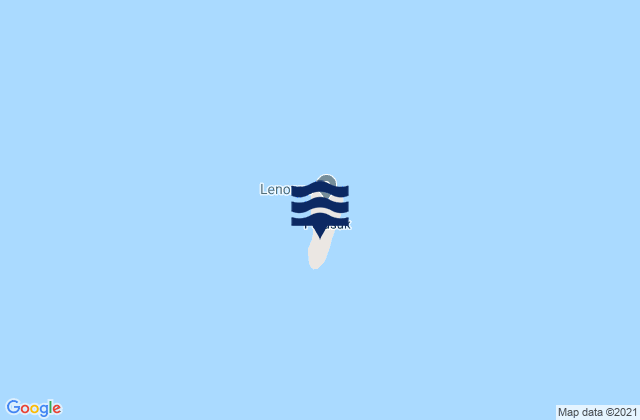Mappa delle maree di Houk Municipality, Micronesia
