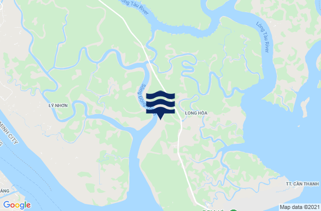 Mappa delle maree di Huyện Cần Giờ, Vietnam