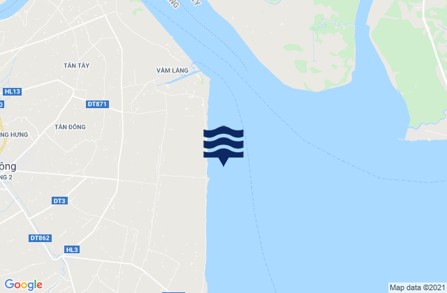 Mappa delle maree di Huyện Gò Công Đông, Vietnam