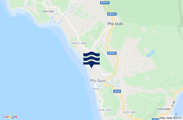 Mappa delle maree di Huyện Phú Quốc, Vietnam