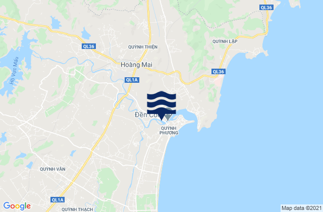 Mappa delle maree di Huyện Quỳnh Lưu, Vietnam