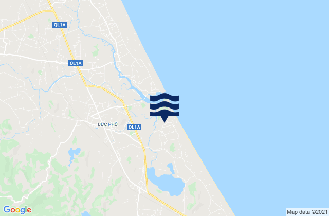 Mappa delle maree di Huyện Đức Phổ, Vietnam