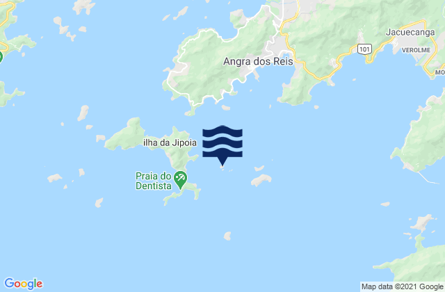 Mappa delle maree di Ilhas de Sao Joao, Brazil