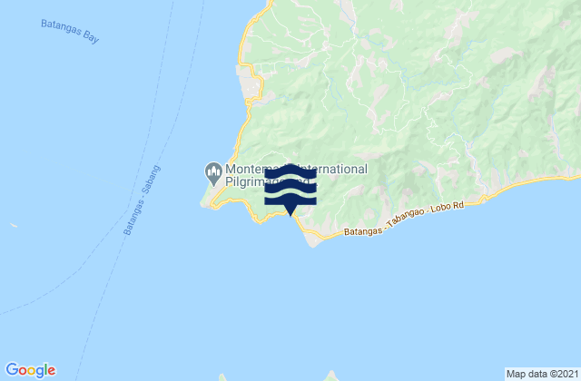 Mappa delle maree di Ilihan, Philippines