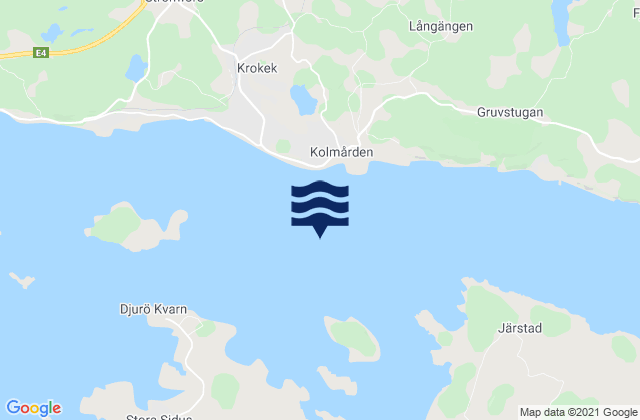 Mappa delle maree di Ireviken, Sweden