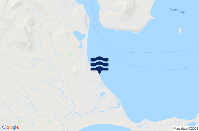 Mappa delle maree di Isanotski Strait Entrance, United States