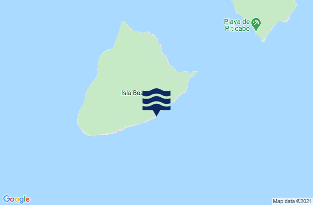 Mappa delle maree di Isla Beata, Dominican Republic