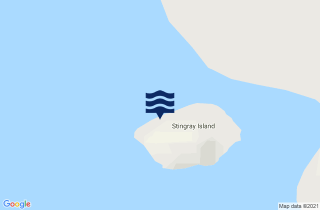 Mappa delle maree di Isla Neny, Chile