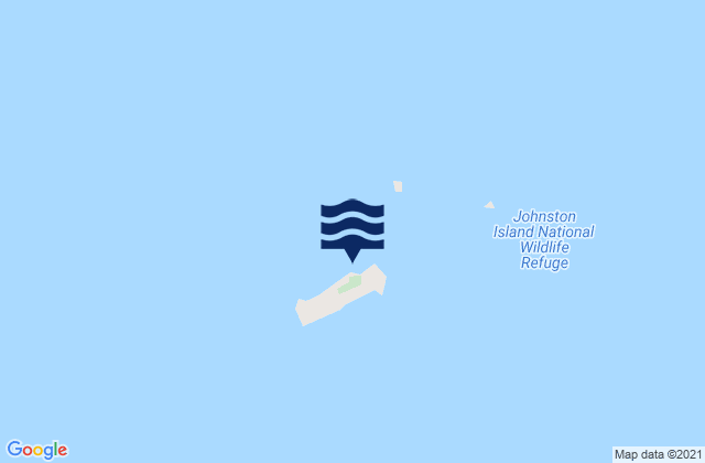 Mappa delle maree di Johnston Atoll, United States