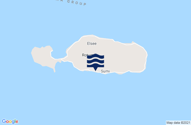 Mappa delle maree di Juju, Fiji