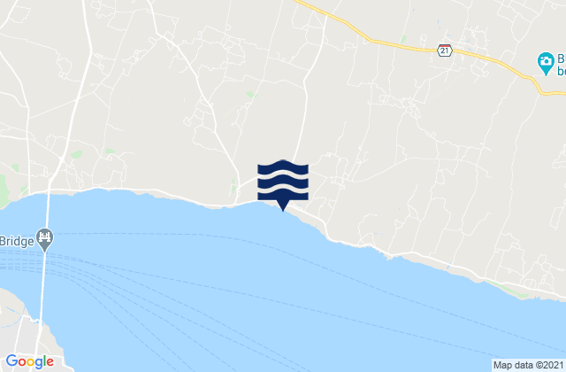 Mappa delle maree di Kabupaten Bangkalan, Indonesia