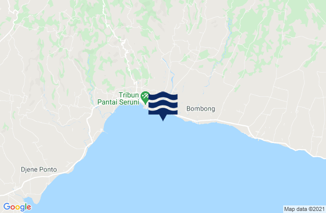 Mappa delle maree di Kabupaten Bantaeng, Indonesia