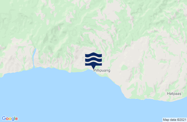 Mappa delle maree di Kabupaten Maluku Barat Daya, Indonesia