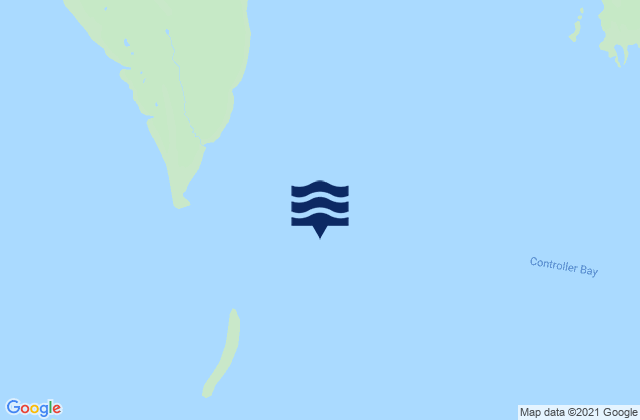 Mappa delle maree di Kanak Island southeast of, United States