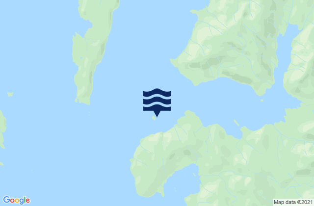 Mappa delle maree di Keete Island, United States