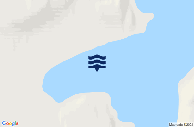 Mappa delle maree di Kentra Bay, Canada