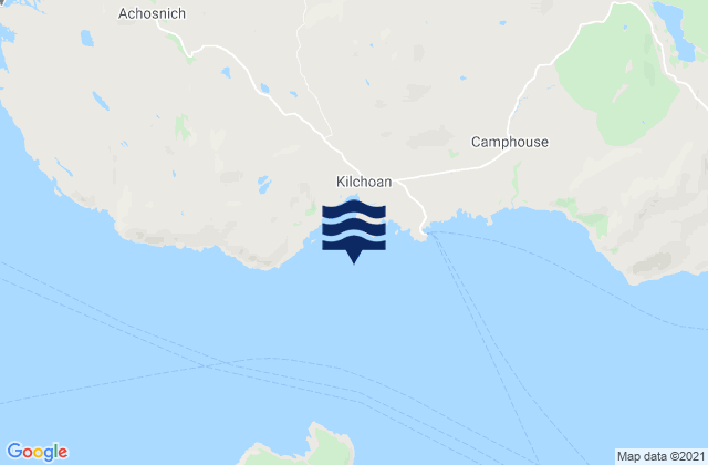 Mappa delle maree di Kilchoan Bay, United Kingdom